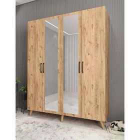 Zerka Concept Açelya Çam M2 140 cm Portmanto