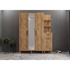 Zerka Concept Açelya Çam M3 160 cm Portmanto