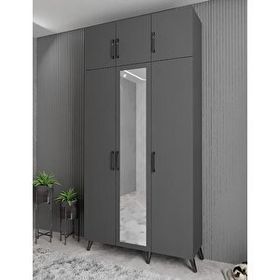 Zerka Concept Açelya Füme 120 cm M5 Portmanto