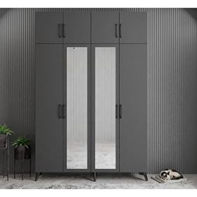 Zerka Concept Açelya Füme 180 cm M8 Portmanto