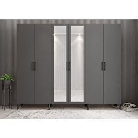 Zerka Concept Açelya Füme 240 cm M6 Portmanto