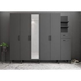 Zerka Concept Açelya Füme 270 cm M7 Portmanto
