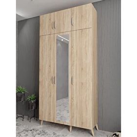 Zerka Concept Açelya Meşe 120 cm M5 Portmanto