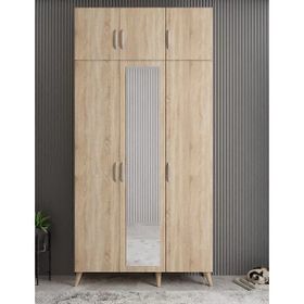 Zerka Concept Açelya Meşe 135 cm M5 Portmanto