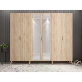 Zerka Concept Açelya Meşe 270 cm M6 Portmanto