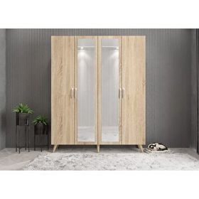 Zerka Concept Açelya Meşe M2 160 cm Portmanto