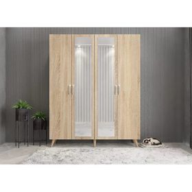 Zerka Concept Açelya Meşe M2 180 cm Portmanto