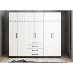 Zerka Concept Biray 6 Kapaklı Fb Gardırop Dolap