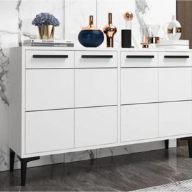 Zerka Concept Marden Beyaz Konsol Tv Ünitesi