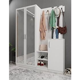 Zerka Concept Moon Beyaz 140 cm Portmanto