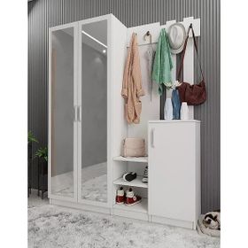 Zerka Concept Moon Beyaz 160 cm Portmanto