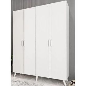 Zerka Concept Sedef Beyaz 160 cm Portmanto
