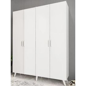Zerka Concept Sedef Beyaz 180 cm Portmanto