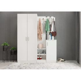 Zerka Concept Teos Beyaz 160 cm Portmanto