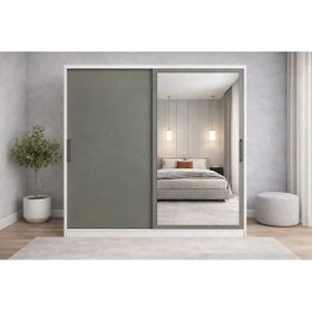 Zerka Concept Zen Sürgü Kapaklı Bf Dolap Gardırop