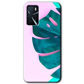 Zero Oppo A16 HD Desen Baskılı 3D Yaprak Cep Telefonu Kılıfı