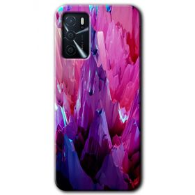 Zero Oppo A16 HD Desen Baskılı Abstraction Sharp Cep Telefonu Kılıfı