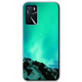 Zero Oppo A16 HD Desen Baskılı Aurora Cep Telefonu Kılıfı