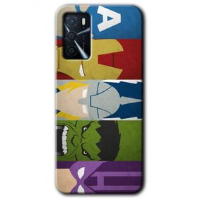 Zero Oppo A16 HD Desen Baskılı Avengers 1 Cep Telefonu Kılıfı