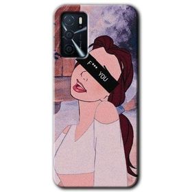 Zero Oppo A16 HD Desen Baskılı Bad Girl Cep Telefonu Kılıfı