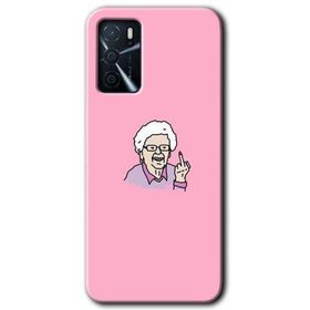 Zero Oppo A16 HD Desen Baskılı Bad Grandmother Cep Telefonu Kılıfı