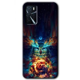Zero Oppo A16 HD Desen Baskılı Ballı Baykuş Cep Telefonu Kılıfı