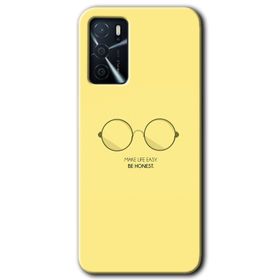 Zero Oppo A16 HD Desen Baskılı Be Honest Cep Telefonu Kılıfı