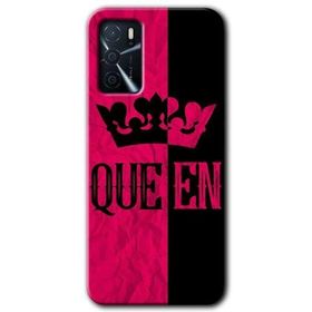 Zero Oppo A16 HD Desen Baskılı Queen Cep Telefonu Kılıfı