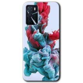 Zero Oppo A16 HD Desen Baskılı Renkli Karışım Cep Telefonu Kılıfı