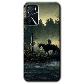 Zero Oppo A16 HD Desen Baskılı Savaşçı Cep Telefonu Kılıfı