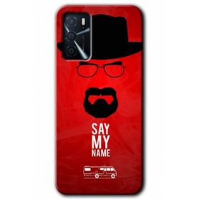 Zero Oppo A16 HD Desen Baskılı Say My Name Cep Telefonu Kılıfı