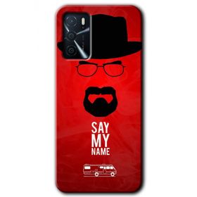 Zero Oppo A16 HD Desen Baskılı Say My Name Cep Telefonu Kılıfı