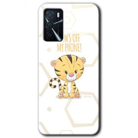 Zero Oppo A16 HD Desen Baskılı Sevimli Kedi 1 Cep Telefonu Kılıfı