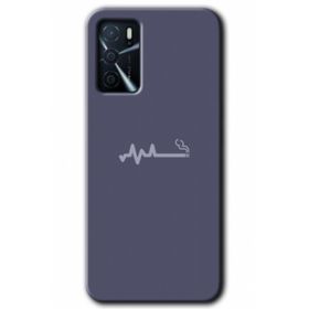 Zero Oppo A16 HD Desen Baskılı Sigara Zararlıdır Cep Telefonu Kılıfı