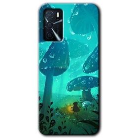 Zero Oppo A16 HD Desen Baskılı Silhoutte Dropss Cep Telefonu Kılıfı