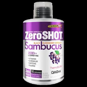 Zeroshot 480 ml Sambucus Orange L-Carnitine