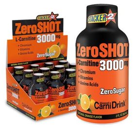 ZeroShot 60 ml 3000 mg Portakal L-Carnitine