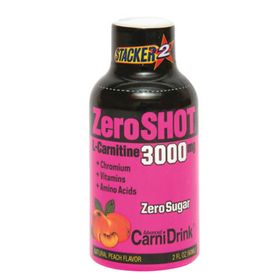 ZeroShot L-Carnitine Peach Flavor 12x60 ml