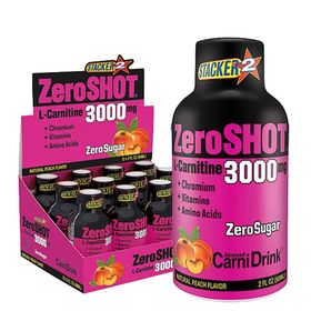 ZeroShot L-Carnitine Peach Flavor 12x60 ml