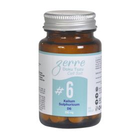 Zerre Doku Tuzu 6 Kalium Sulphuricum D6 100 Tablet