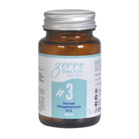 Zerre Doku Tuzu No:3 Ferrum Phosphoricum D12 100 Tablet