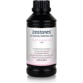 Zestones 500 ml UV Mürekkep Light Magenta Sert Zemin Boyası