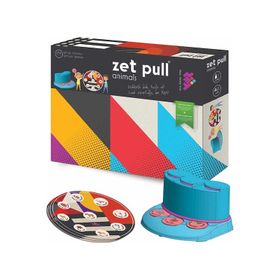 Zet Pull Animals Eğlenceli 3+ Yaş 8 Oyuncu Zeka Oyunu