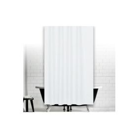 Zethome 0010 Jackline Çift Kanat Beyaz Banyo Perdesi