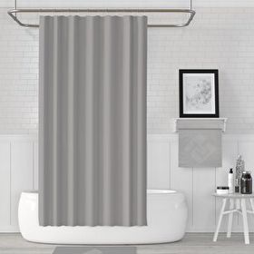 Zethome 0010 Jackline Gri Tek Kanat 1x120x200 cm Banyo Duş Perdesi