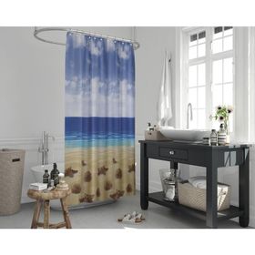 Zethome 10019 Jackline Çift Kanat Banyo Perdesi