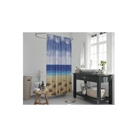 Zethome 10019 Jackline Çift Kanat Banyo Perdesi