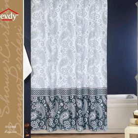 Zethome 2102 Evdy Çift Kanat 110x200 cm Duş Perdesi