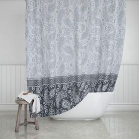 Zethome 2102 Evdy Çift Kanat 110x200 cm Duş Perdesi