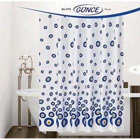 Zethome 3795 Günce Çift Kanat 110x200 cm Duş Perdesi